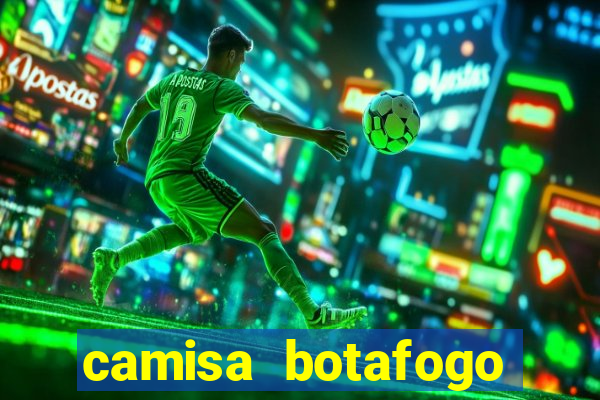 camisa botafogo plus size