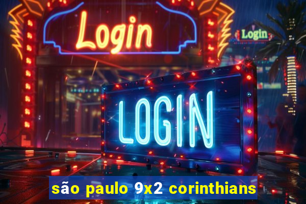 são paulo 9x2 corinthians