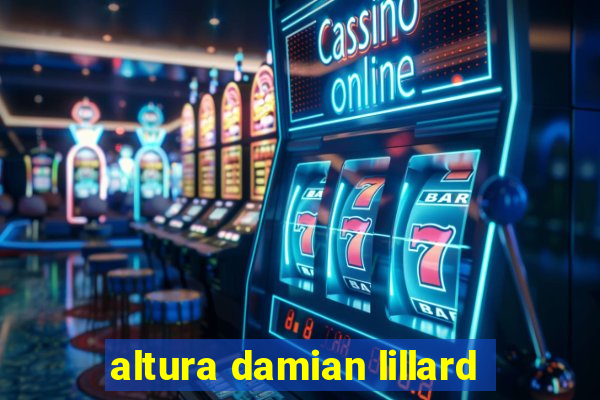 altura damian lillard