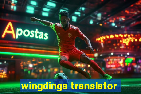 wingdings translator