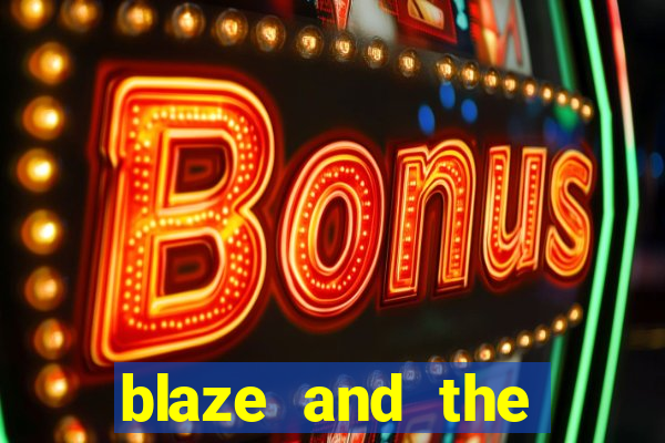 blaze and the monster machines logo font