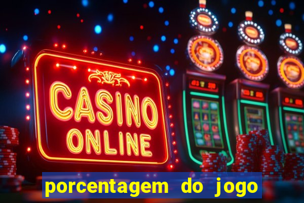 porcentagem do jogo fortune tiger