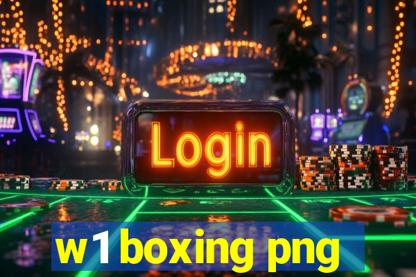 w1 boxing png