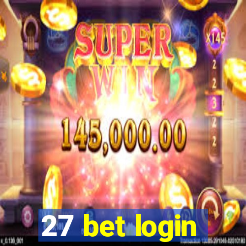 27 bet login