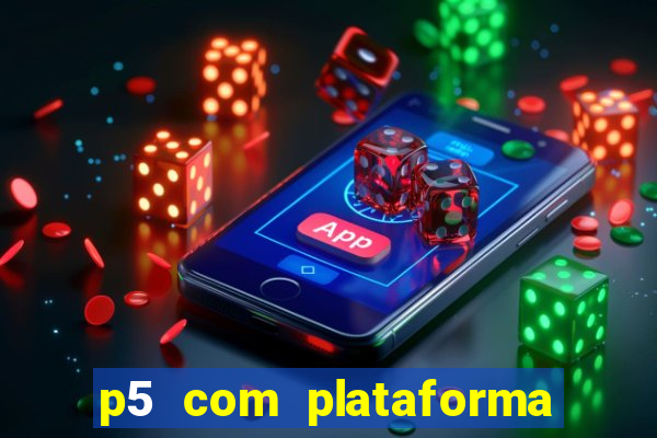 p5 com plataforma de jogos