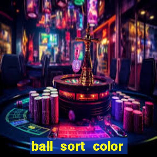 ball sort color water puzzle