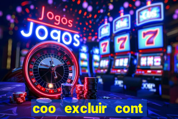 coo excluir cont f12 bet