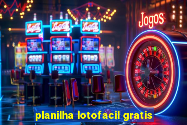 planilha lotofacil gratis