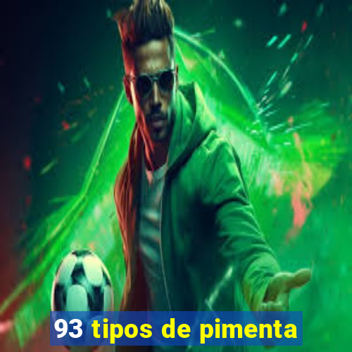 93 tipos de pimenta