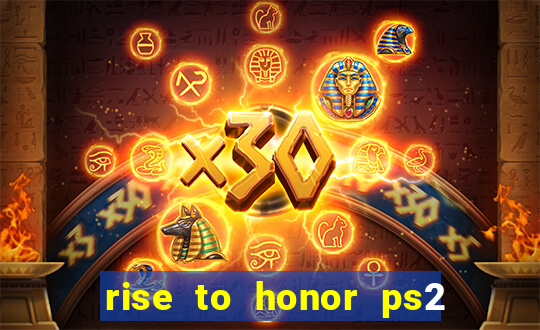 rise to honor ps2 iso pt br